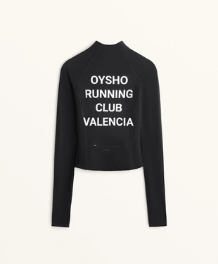 OYSHO RUNNING CLUB VALENCIA LIGHT WARM TECHNICAL JACKET WITH SEAMS- Заказать в России