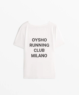 RUNNING CLUB MILANO FITTED SHORT-SLEEVED TECHNICAL T-SHIRT- Заказать в России