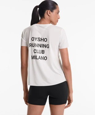RUNNING CLUB MILANO FITTED SHORT-SLEEVED TECHNICAL T-SHIRT- Заказать в России