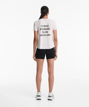 RUNNING CLUB BARCELONA FITTED SHORT-SLEEVED TECHNICAL T-SHIRT- Заказать в России