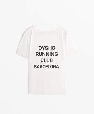 RUNNING CLUB BARCELONA FITTED SHORT-SLEEVED TECHNICAL T-SHIRT- Заказать в России