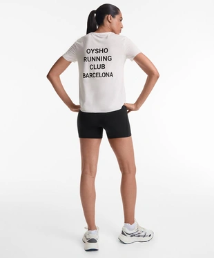 RUNNING CLUB BARCELONA FITTED SHORT-SLEEVED TECHNICAL T-SHIRT- Заказать в России