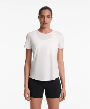 OYSHO RUNNING CLUB FITTED SHORT-SLEEVED TECHNICAL T-SHIRT- Заказать в России