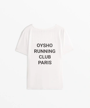 RUNNING CLUB PARIS FITTED SHORT-SLEEVED TECHNICAL T-SHIRT- Заказать в России