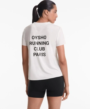 RUNNING CLUB PARIS FITTED SHORT-SLEEVED TECHNICAL T-SHIRT- Заказать в России