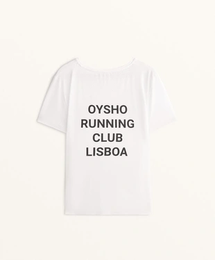 RUNNING CLUB LISBOA FITTED SHORT-SLEEVED TECHNICAL T-SHIRT- Заказать в России